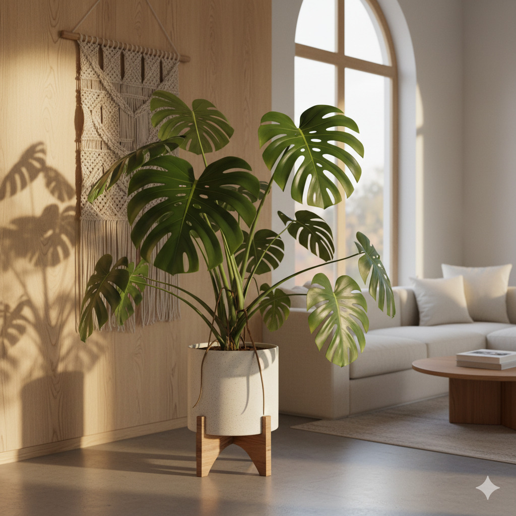 Monstera Deliciosa suuri sisäkasvi